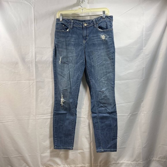 LC Lauren Conrad Denim - LC Lauren Conrad Jeans Faded Distressed Size 10